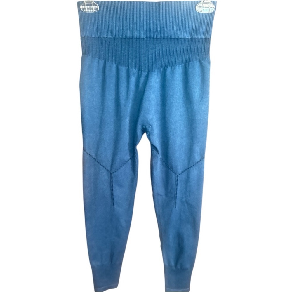 Joy Lab Women’s Medium High Rise Leggings Yoga Athletic Color Blue Opal Like New